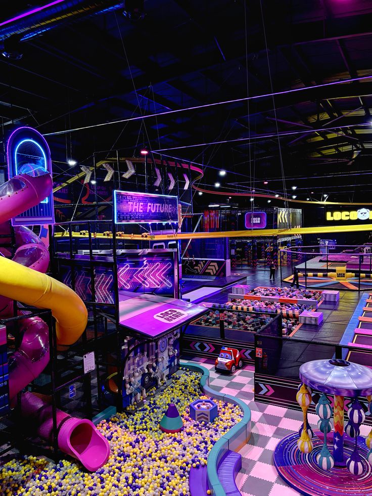 Indoor soft play area